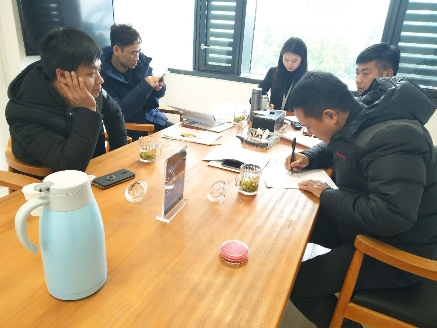 熱烈祝賀姚總、溫總團隊簽約創綠家南京市區級代理！